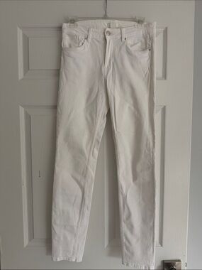 H&M Women’s Skinny Jeans in White Size 6